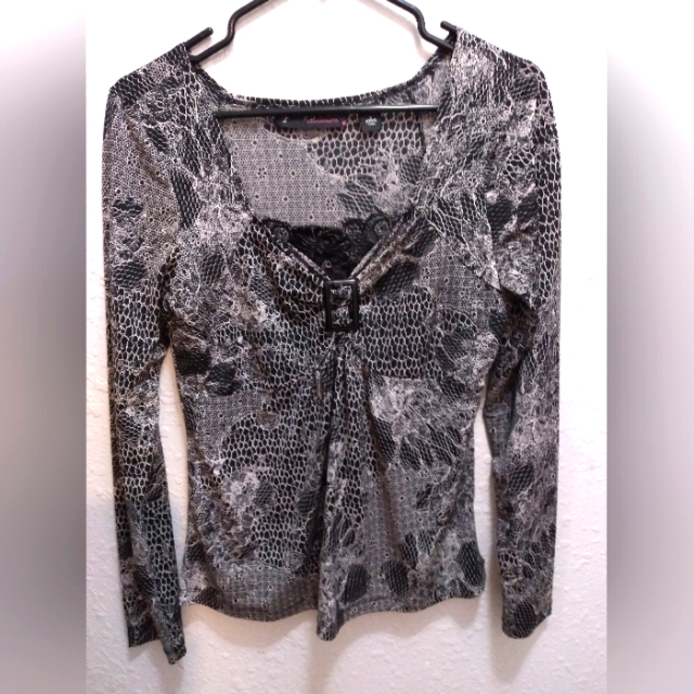 Simply French dressy blouse